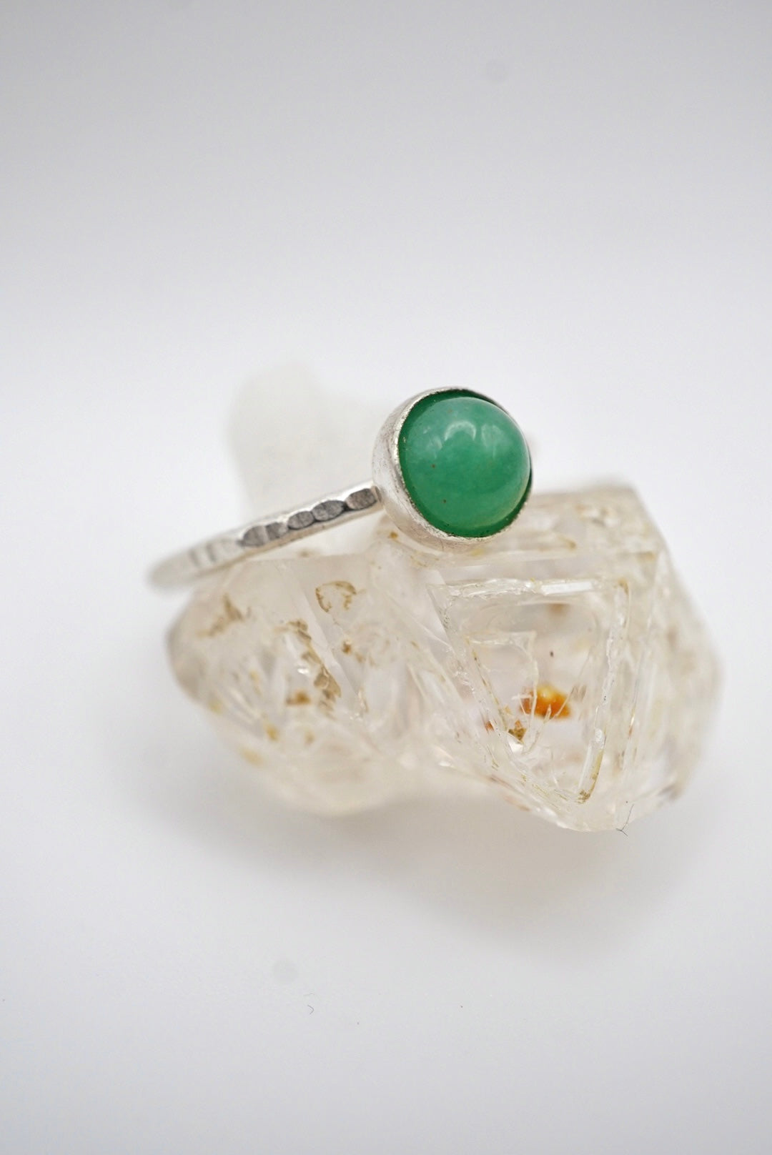 ~Jade Stacker Ring~ Size 5.25