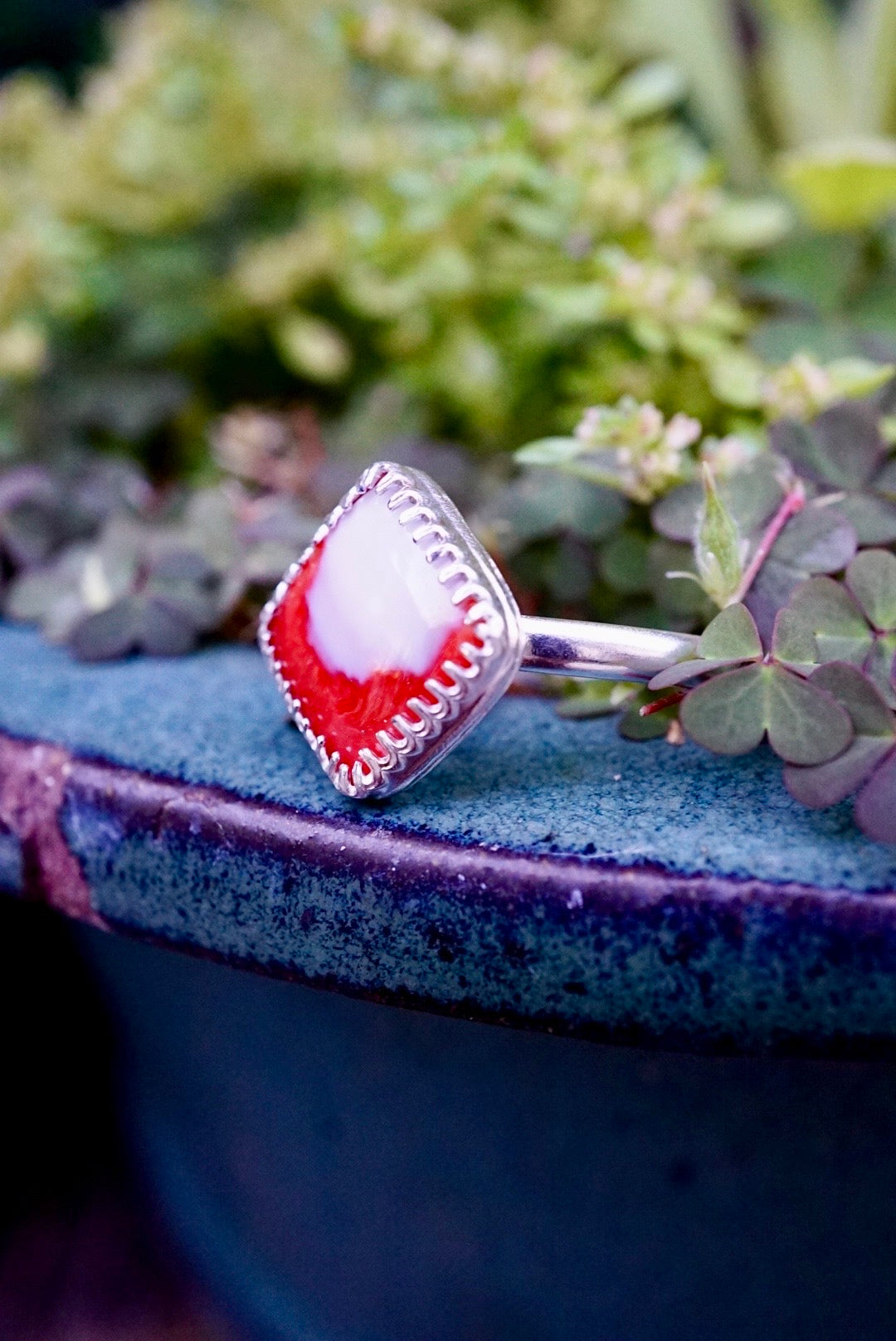 ~•Spinÿ Oystēr Shell Ring•~ Size 8