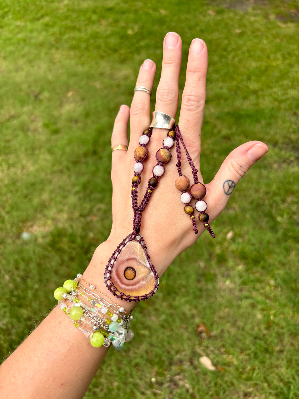 ~•Moth Wing•~ Enchanted Amulet