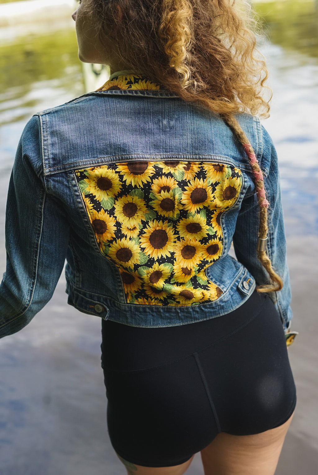 ~•Sunflower Denim Jacket•~ Size S