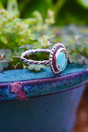 ~•Arizona Turquoise Ring•~ Size 8.5