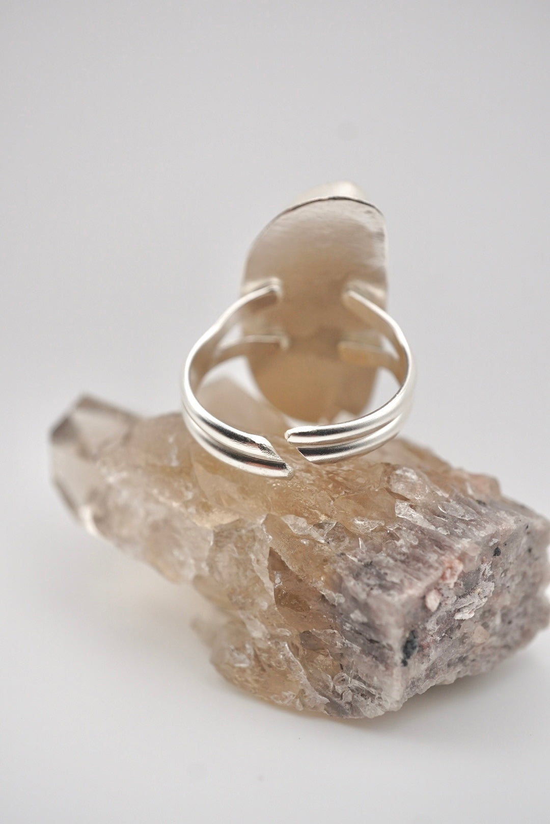 ~Abalone Shell Ring~ Adjustable /Size 10