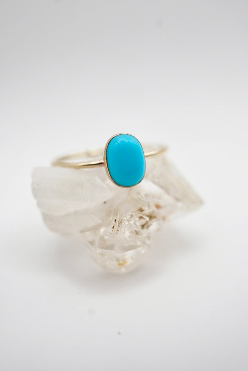 ~14k Gold Filled American Turquoise Ring~ Size 6