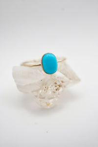 ~14k Gold Filled American Turquoise Ring~ Size 6