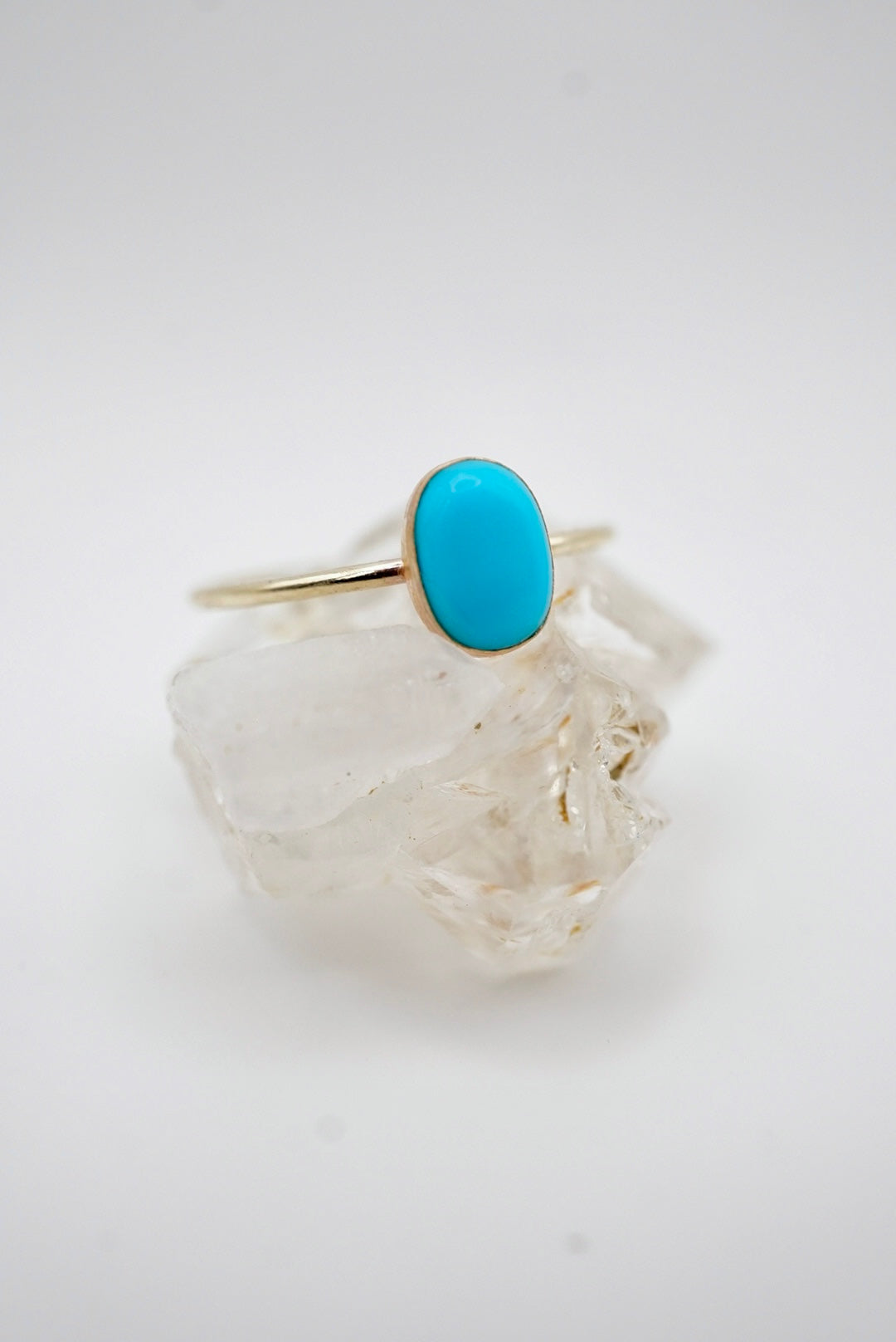~14k Gold Filled American Turquoise Ring~ Size 6