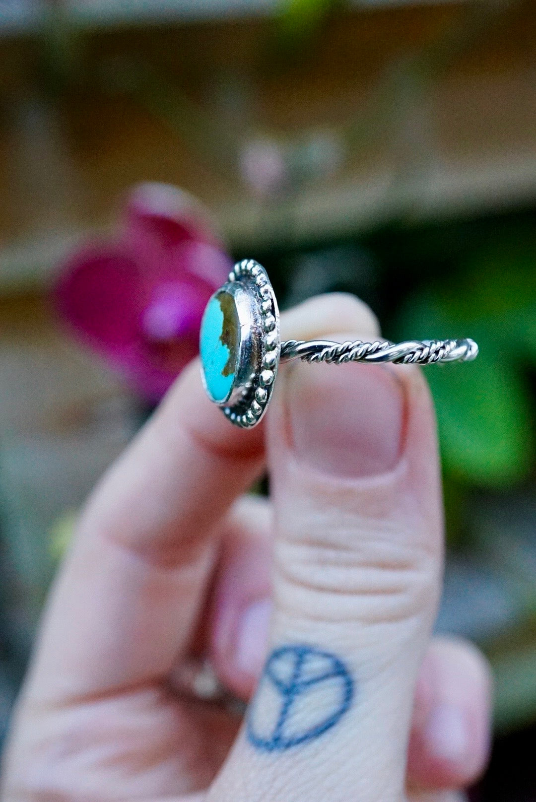 ~•Arizona Turquoise Ring•~ Size 8.5