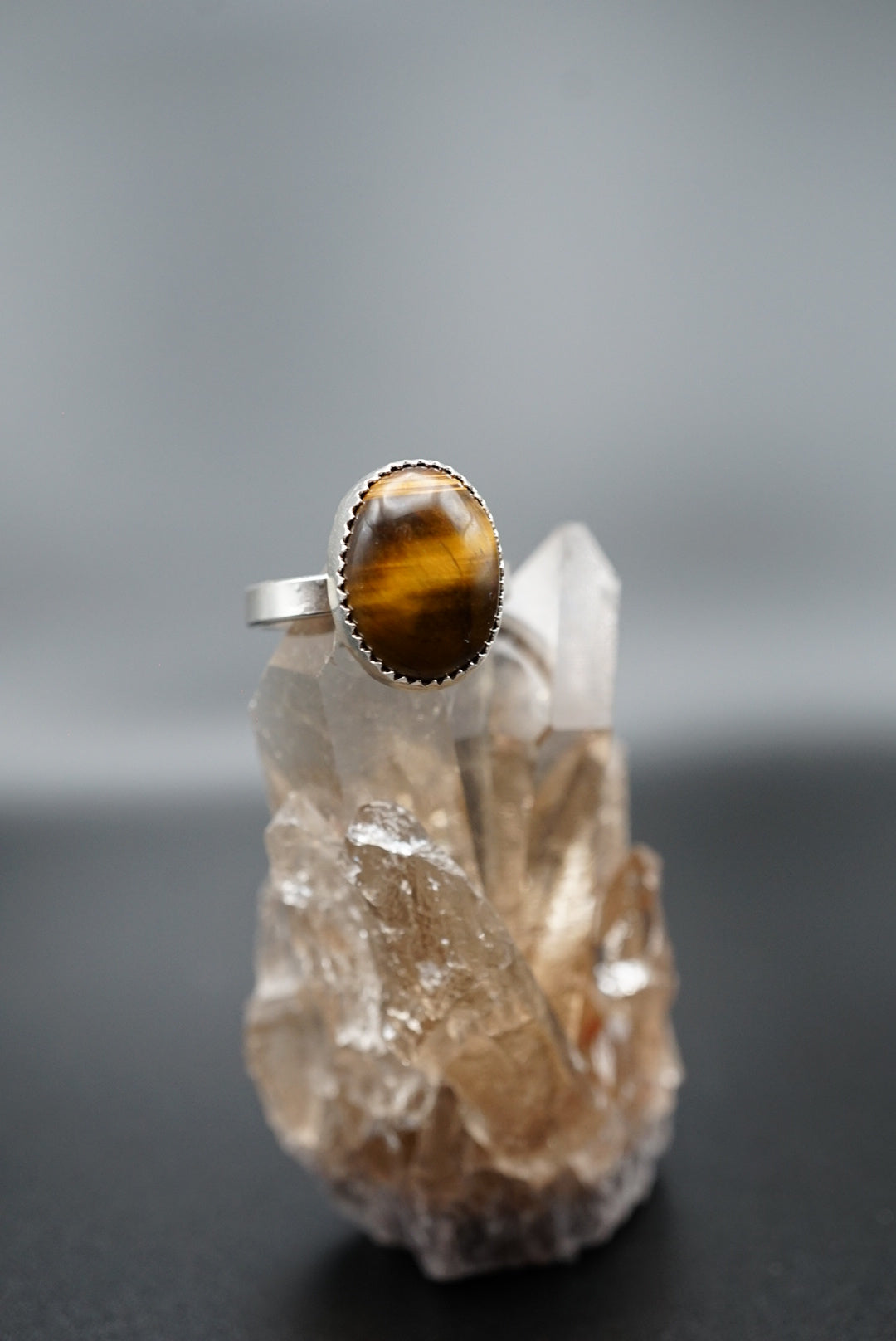 ~Tigers Eye Ring~ Size 6
