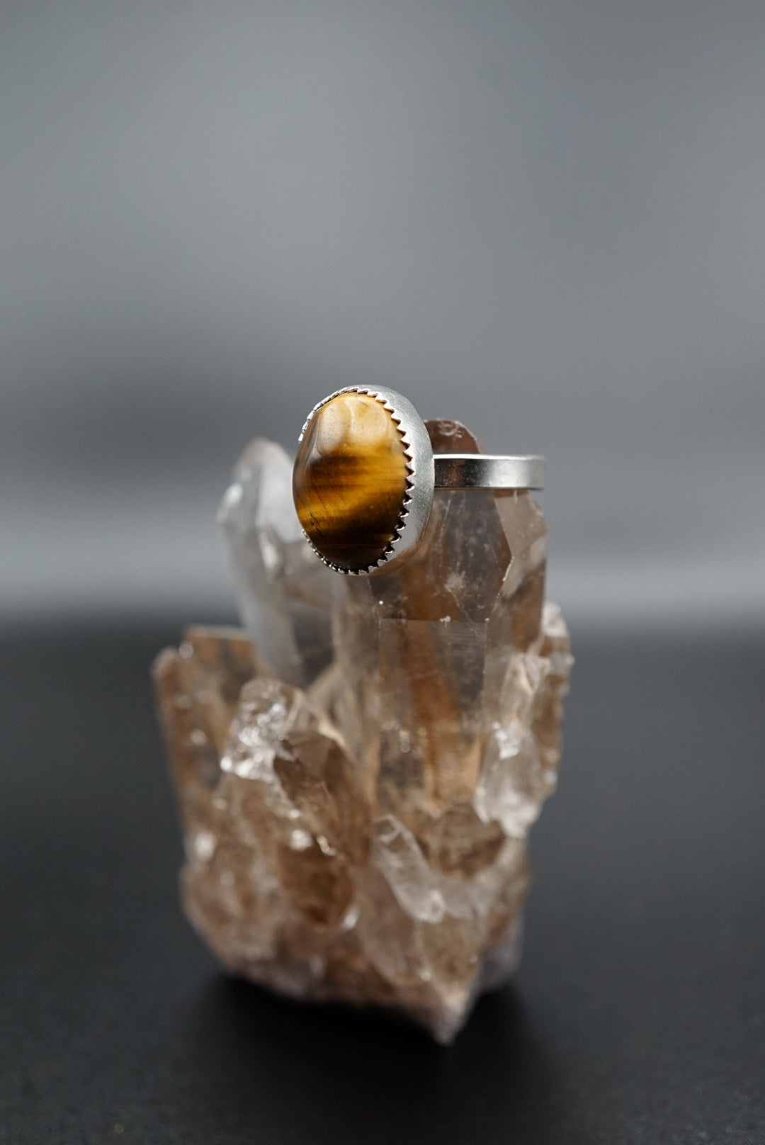 ~Tigers Eye Ring~ Size 6