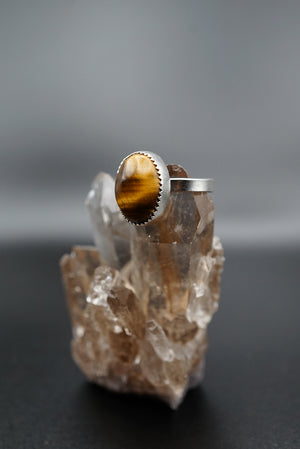 ~Tigers Eye Ring~ Size 6