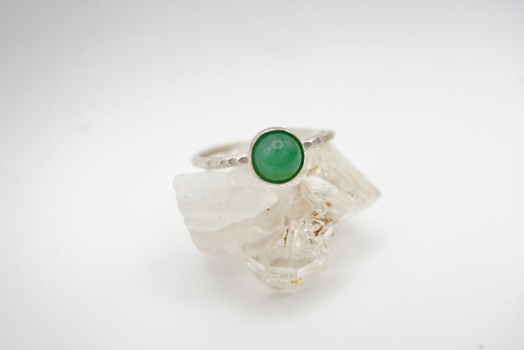 ~Jade Stacker Ring~ Size 5.25