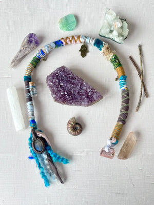 20” ~ Labradorite Hairwrap