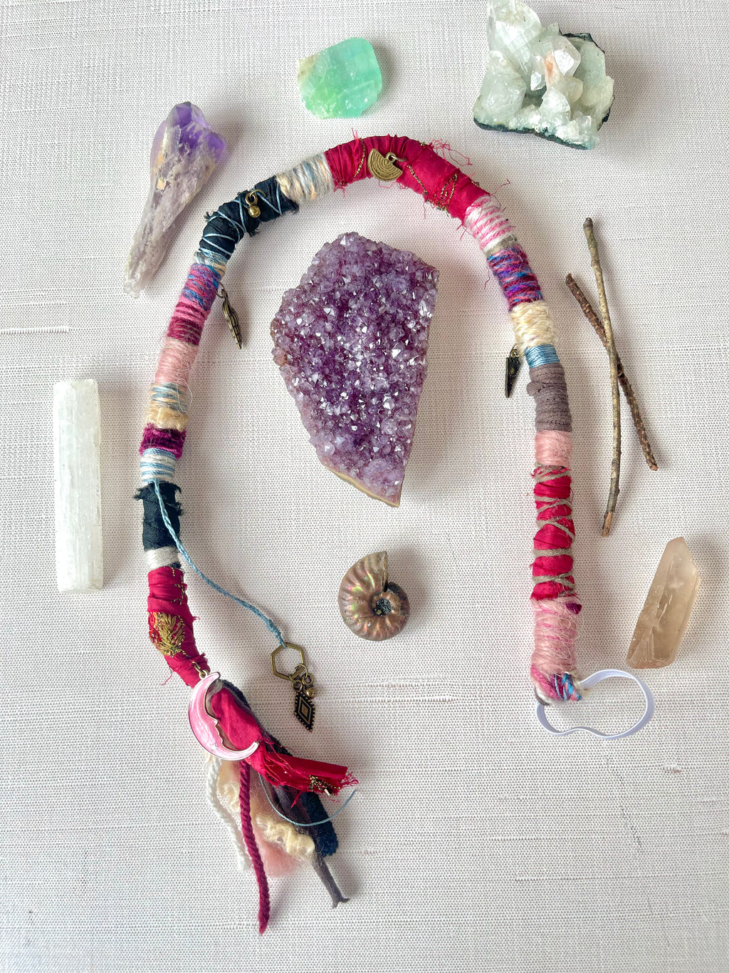 21” ~ Rëd Moøn Hairwrap