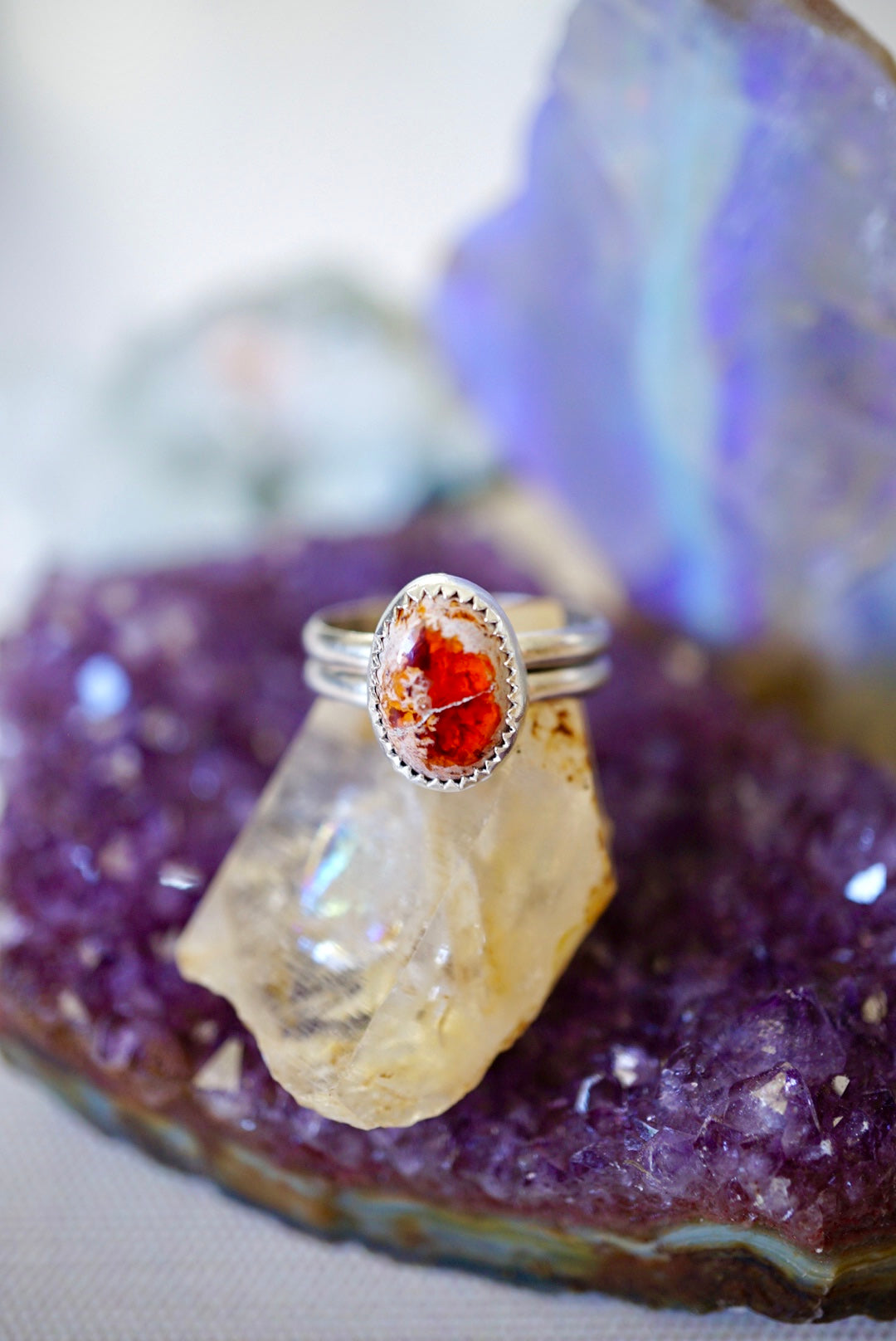 ~Mëxican Cantëra Opal Ring~ {Size 7}