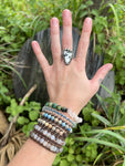 ~ White Buffalo Ring ~ Size 8