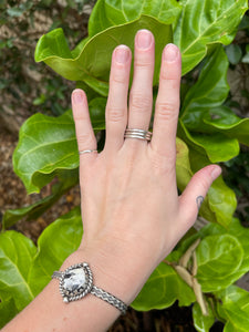 ~Simple Silver Band (1 single ring)~ {Size 7.5, 8.5, 9}