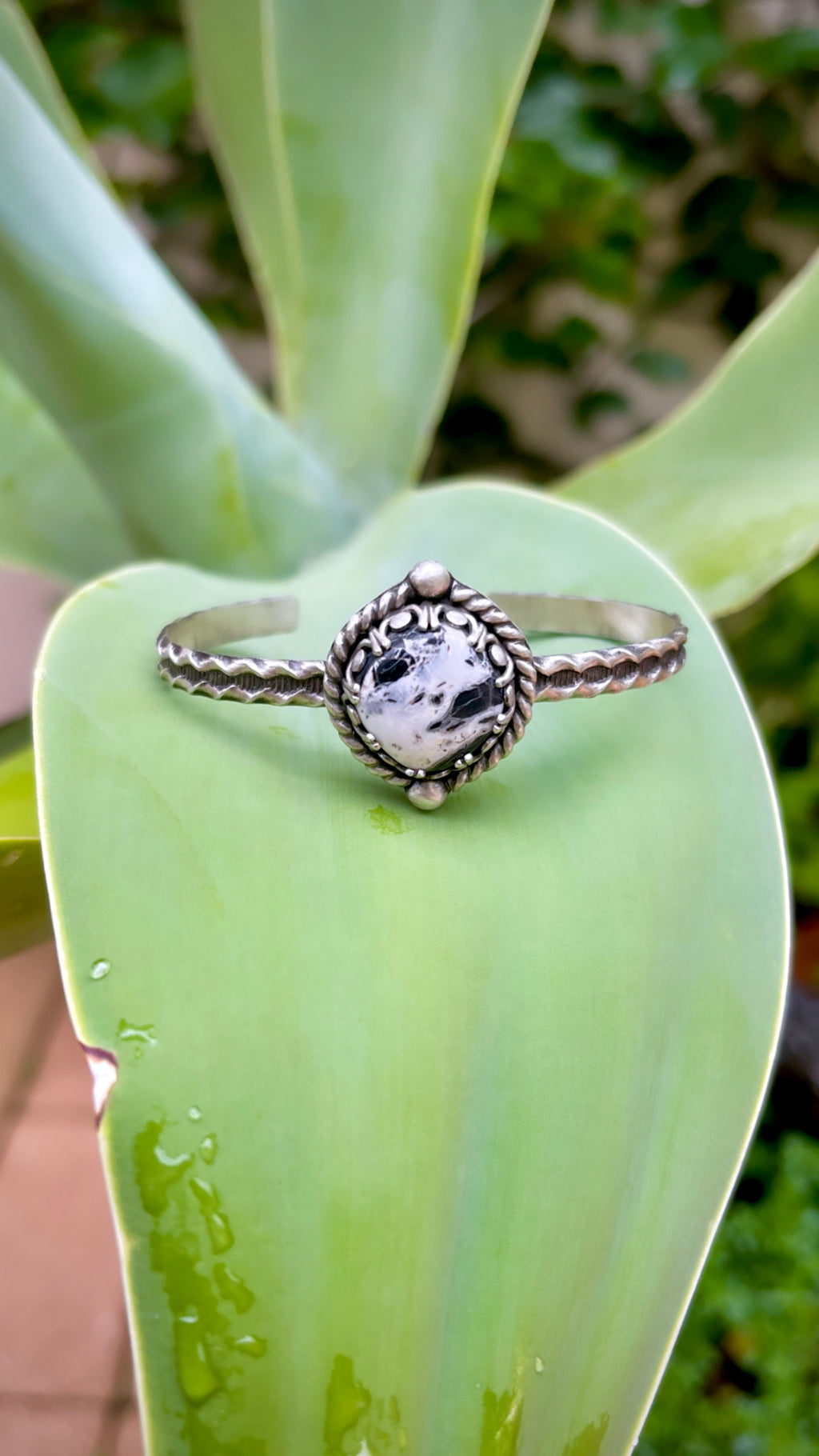 ~ White Buffalo ~ Cuff Bracelet (XS-S)