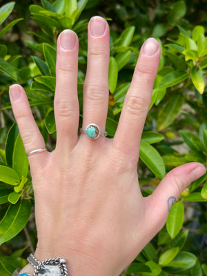 ~Baja Turquoise Ring~ {Size 6.75}
