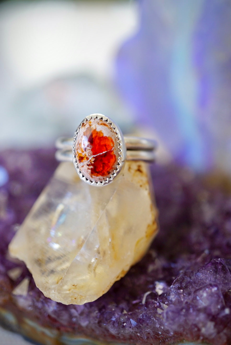 ~Mëxican Cantëra Opal Ring~ {Size 7}