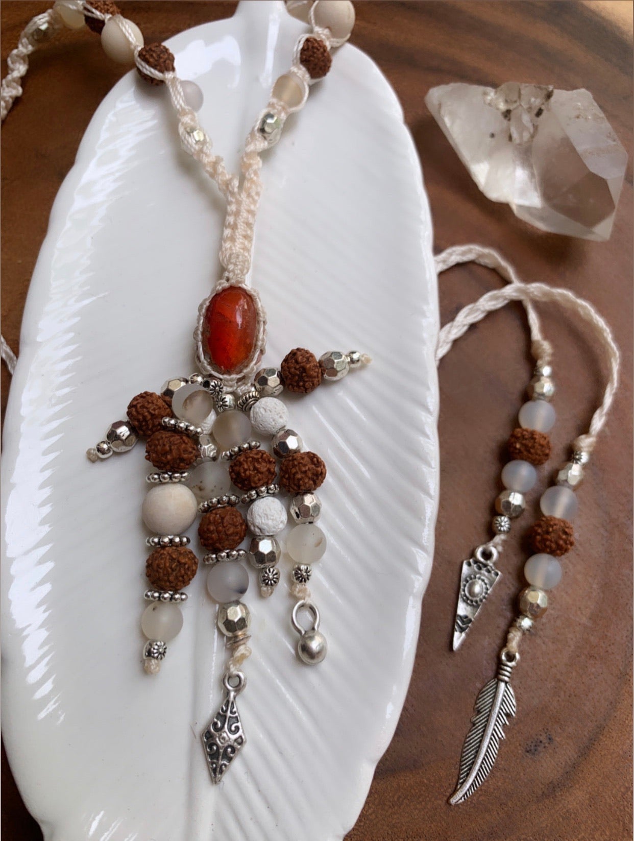 •• SünFirē •• Mexîcan Cantera Opal Enchanted Amulet (Multi-Style & Adjustable Wear)