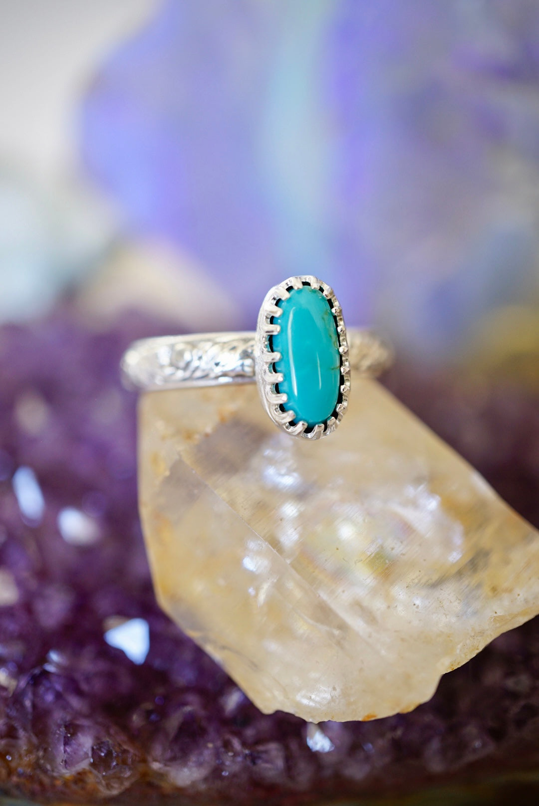 ~Kings Manassa Turquoise Ring~ {Size 7}