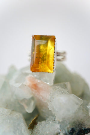 ~Amber Ring~ {Size 4.5}