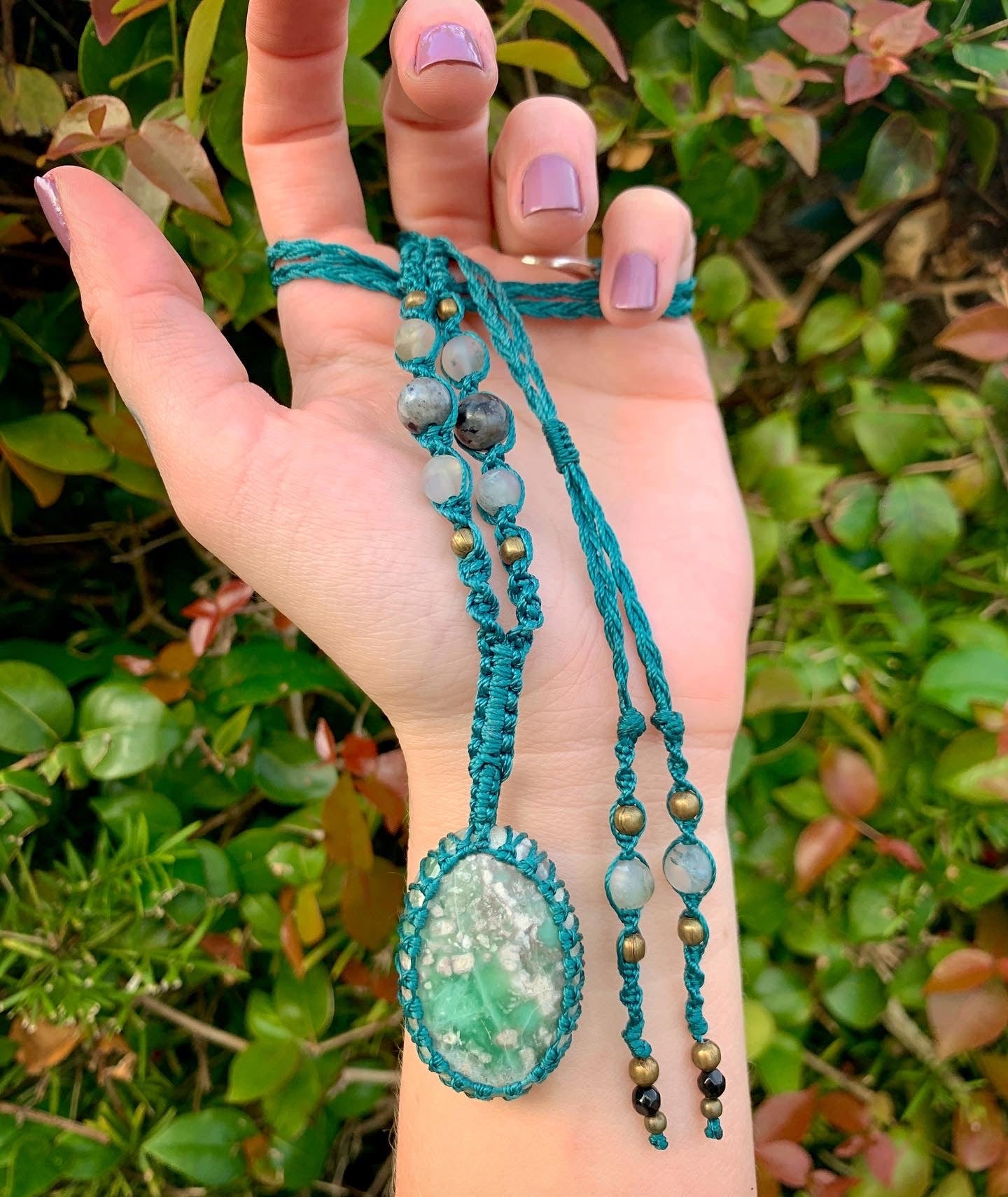 ~Esmerälda~ •Peruvian Opal Enchanted Amulet•