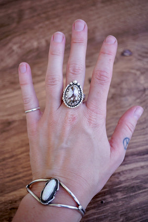 ~Wild Horse Turquoise Ring~ {Size 8}