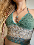 ~  Nature Child Halter Top with Corset ~ Cup Size B/C