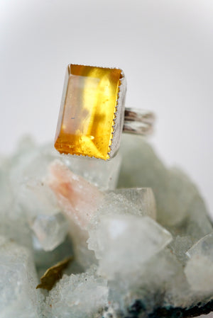 ~Amber Ring~ {Size 4.5}