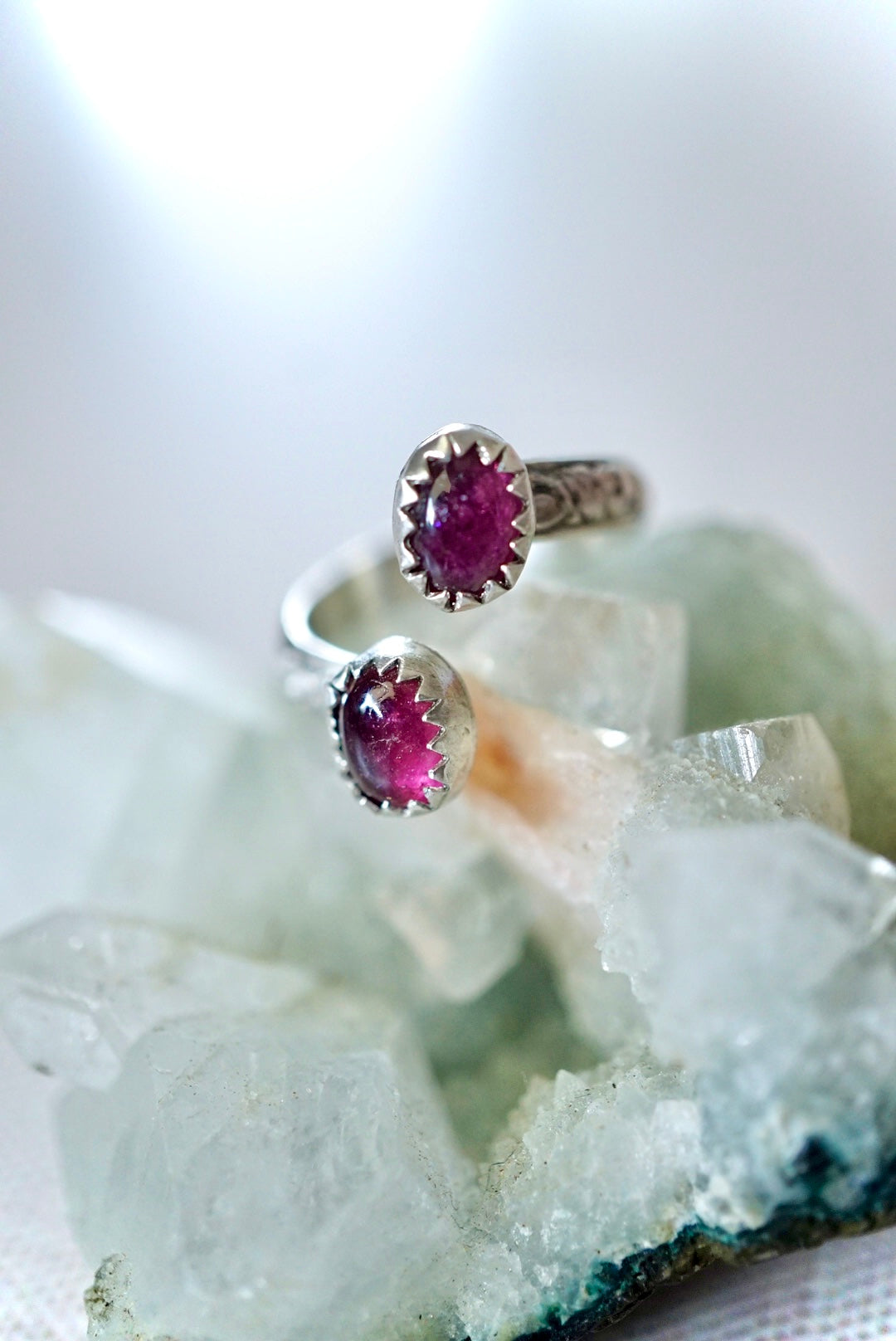 ~Pink Toürmaline Ring~ FULLY ADJUSTABLE!!