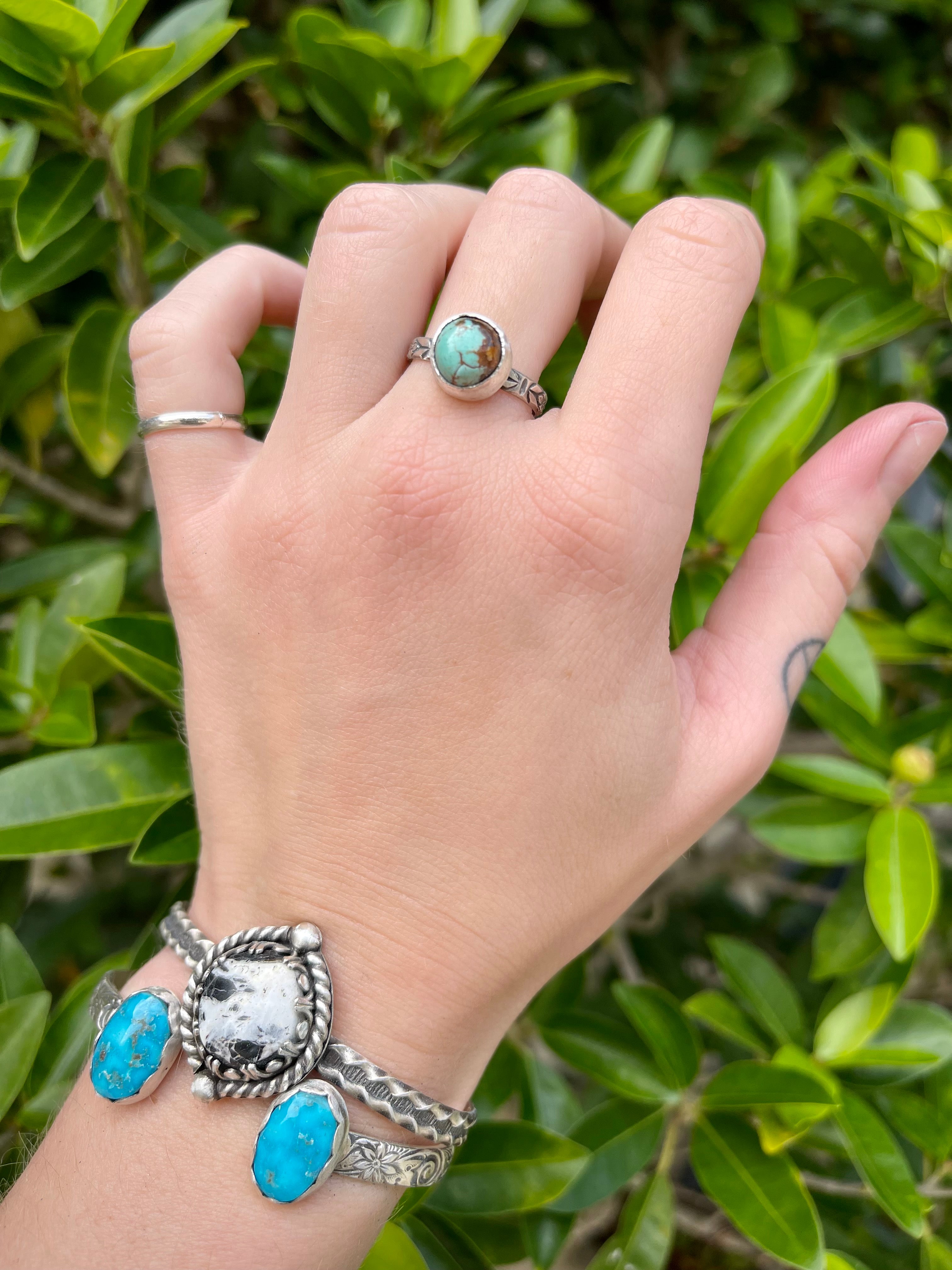 ~Baja Turquoise Ring~ {Size 6.75}
