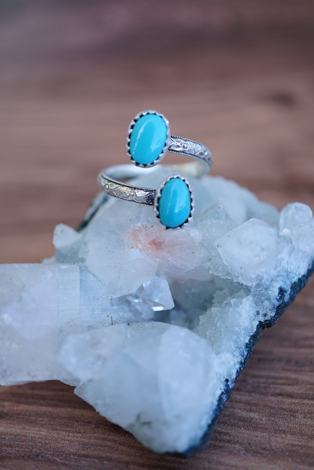 ~Fully Adjustable Turquoise Ring~
