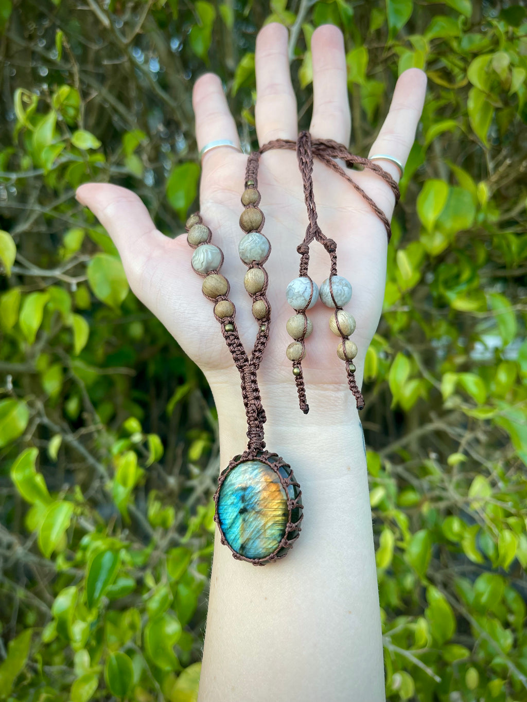 ~Jordyn~ Labradorite Enchanted Amulet